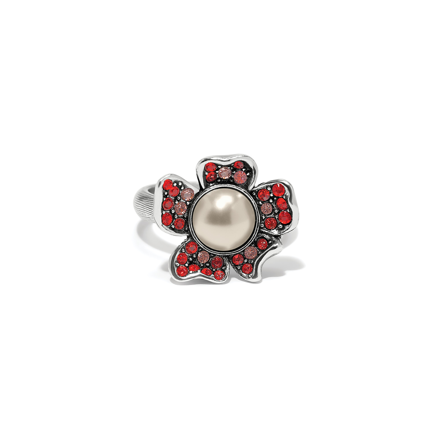 Everbloom Pearl Ruby Ring