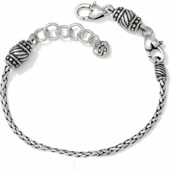   ABC Barrel Slide Starter Charm Bracelet Just Add Charms~  